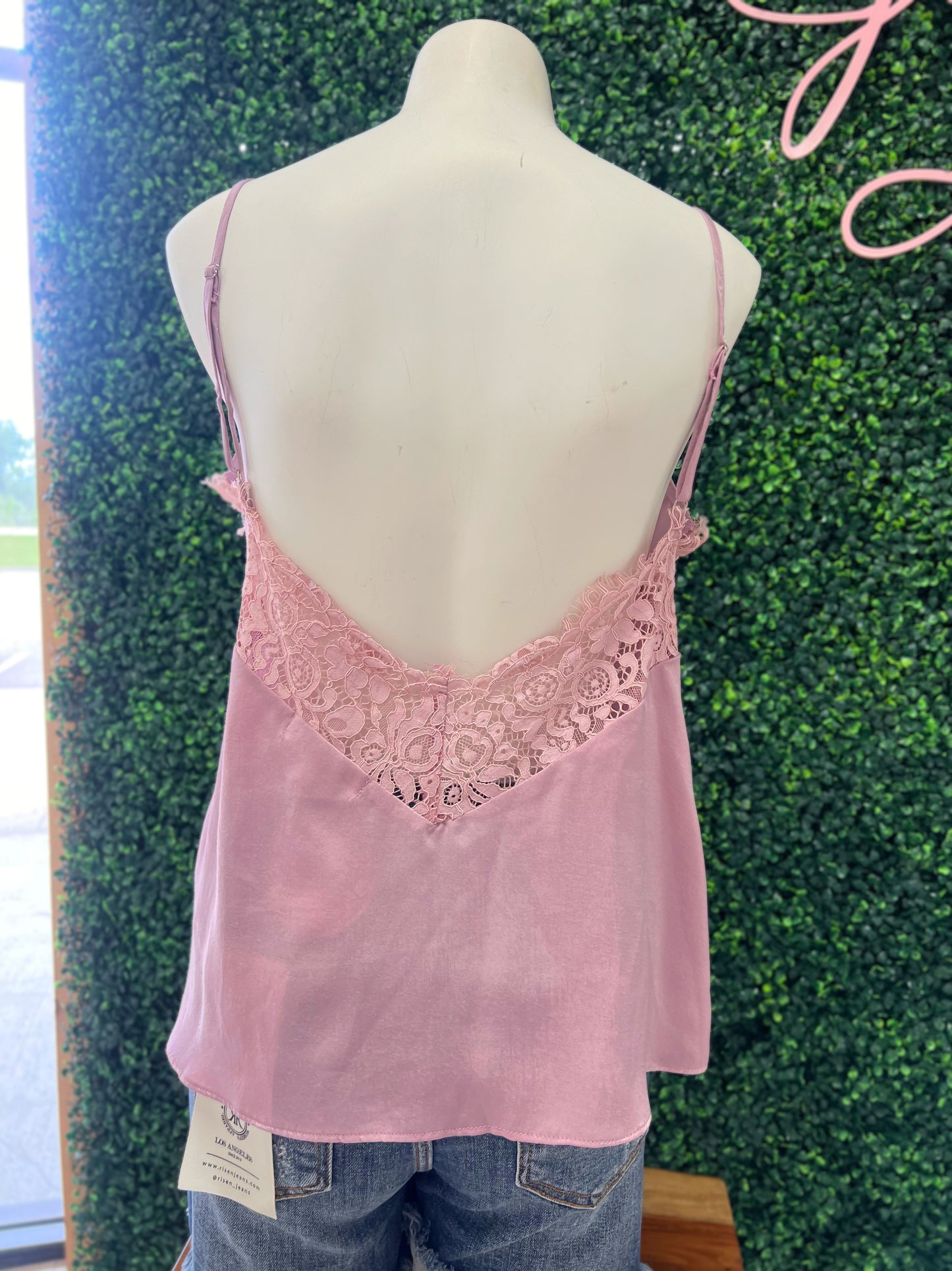 Lace Detail Cami