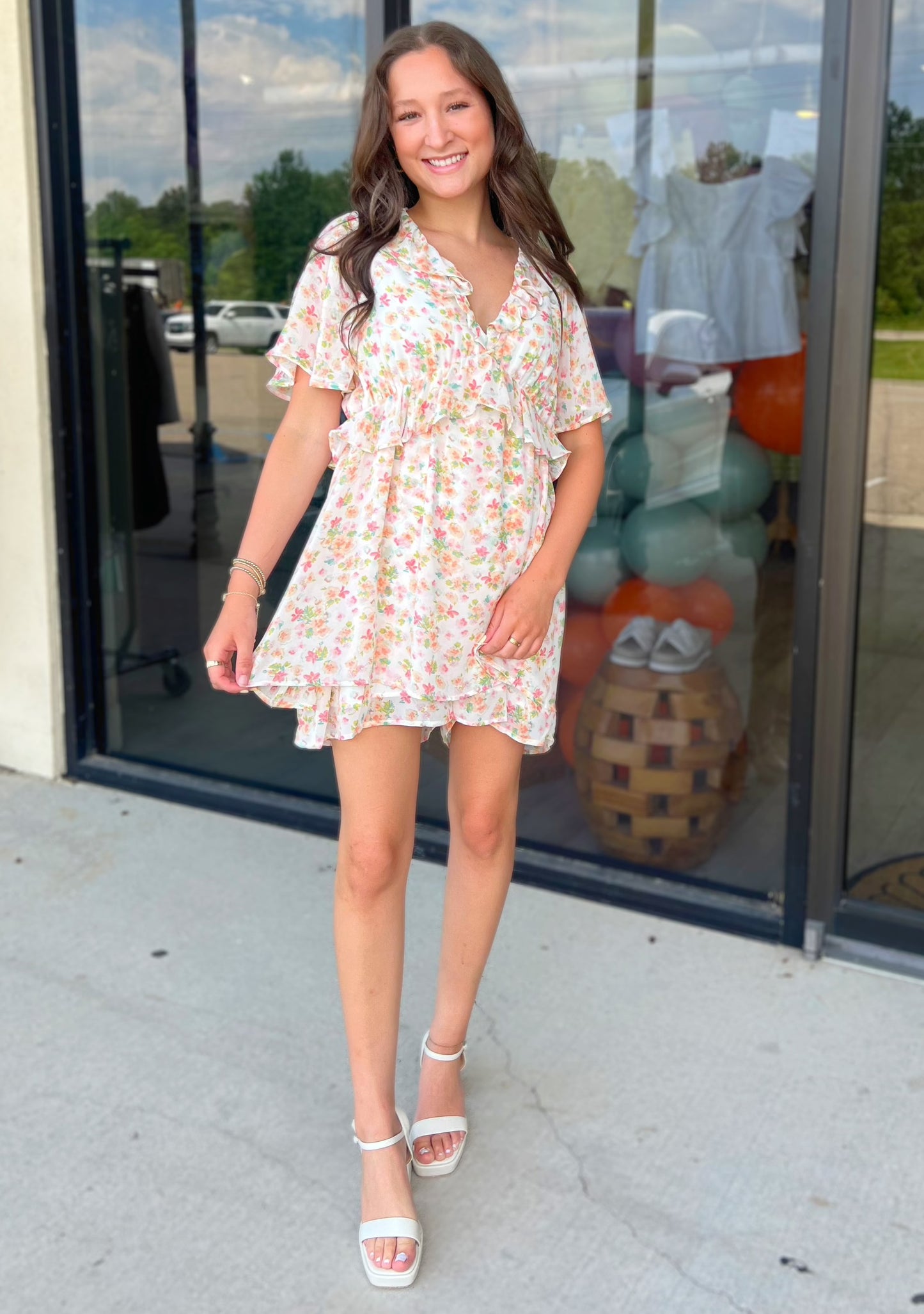 Sweetly Floral Romper