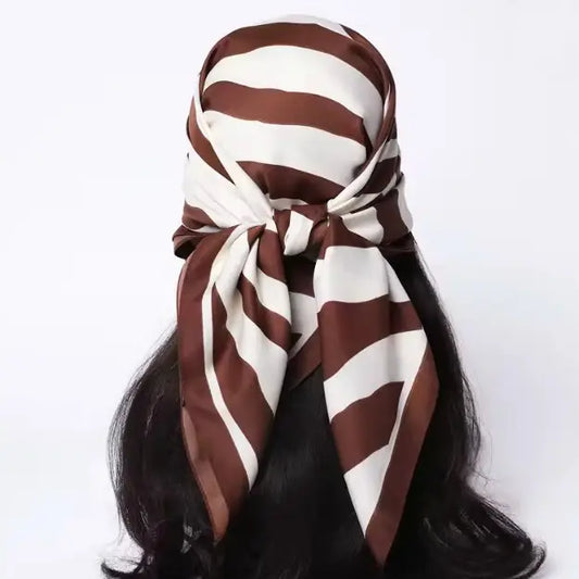 Vintage Zebra Print Bandana