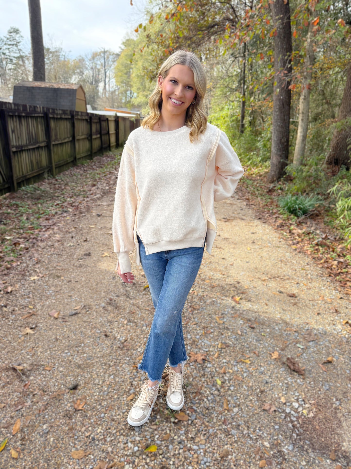 Too Cute Teddy Pullover