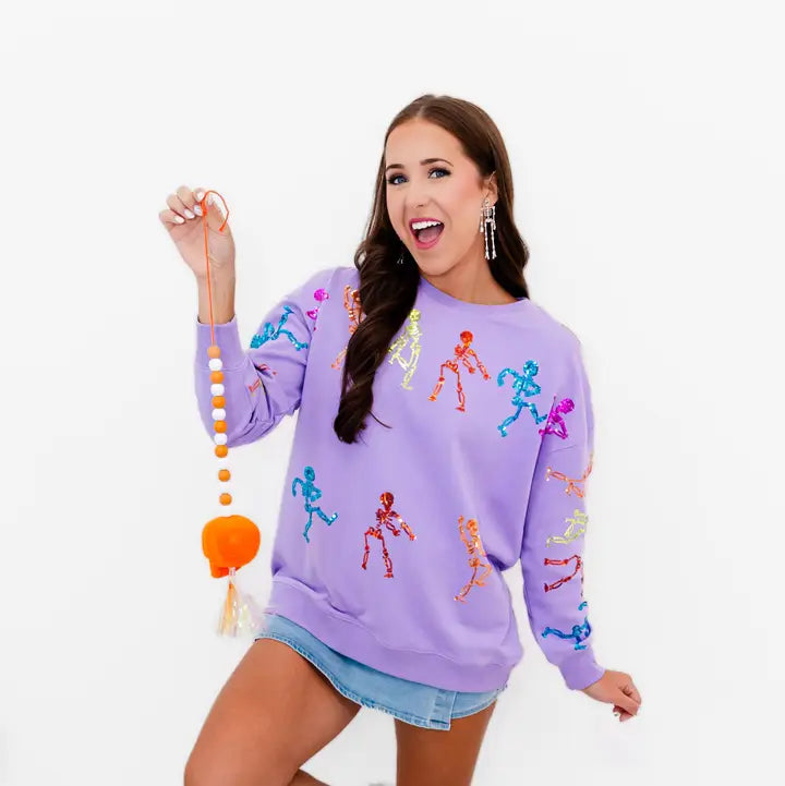 Dancing Bones Sweater