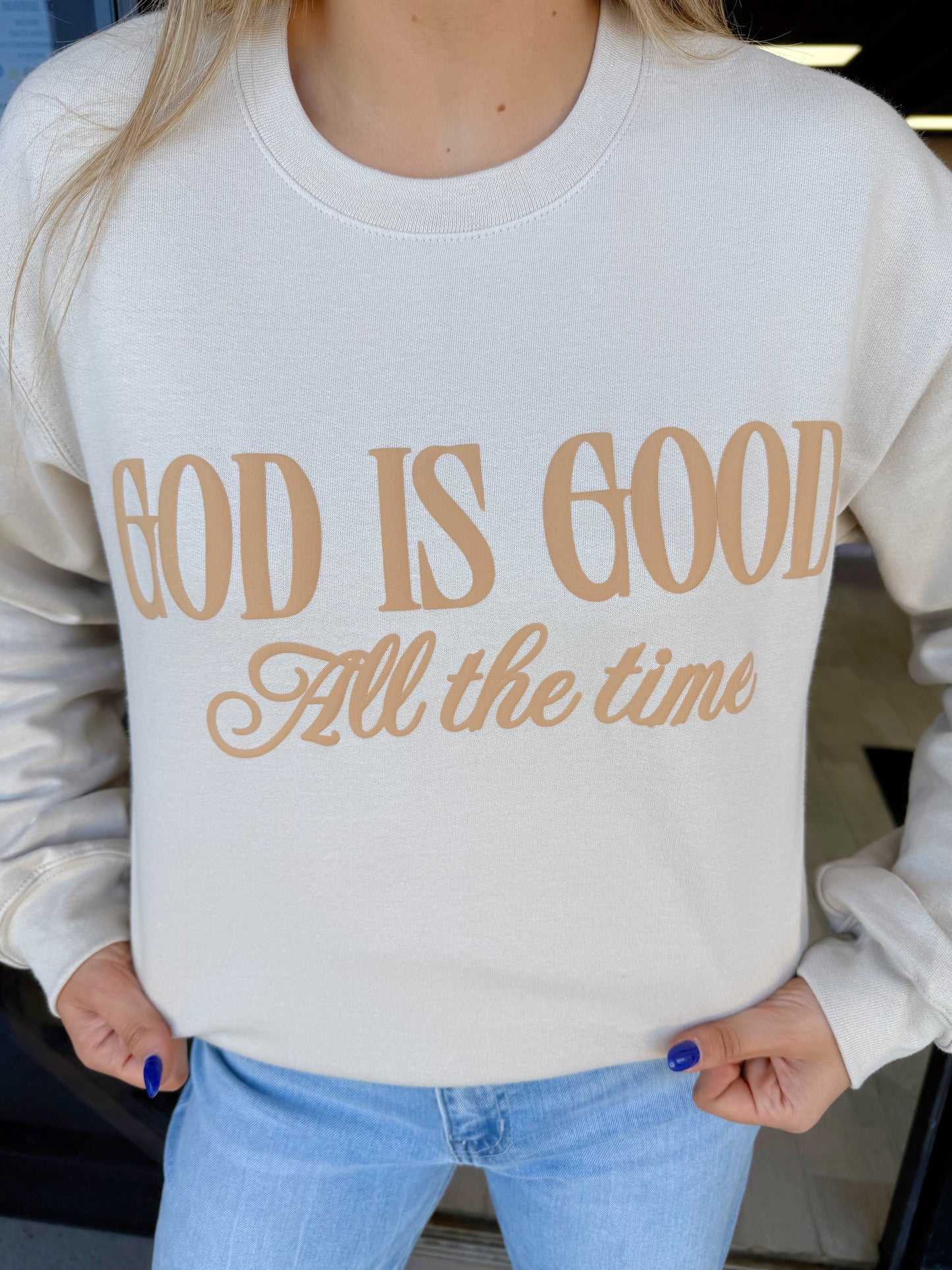 Fall God Is Good Sweatshirt