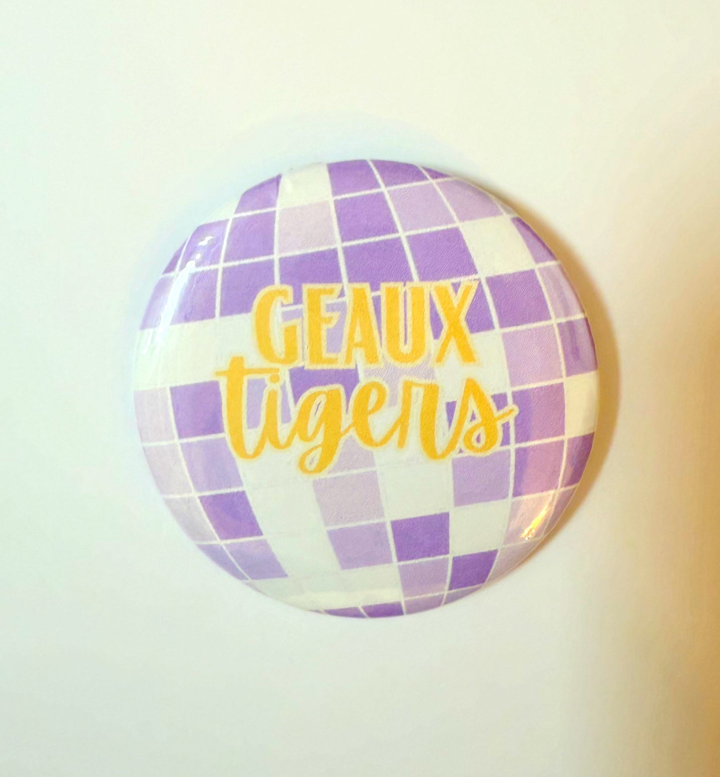 Disco Geaux Button