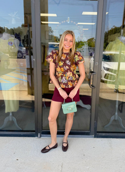 Stella Peplum Top
