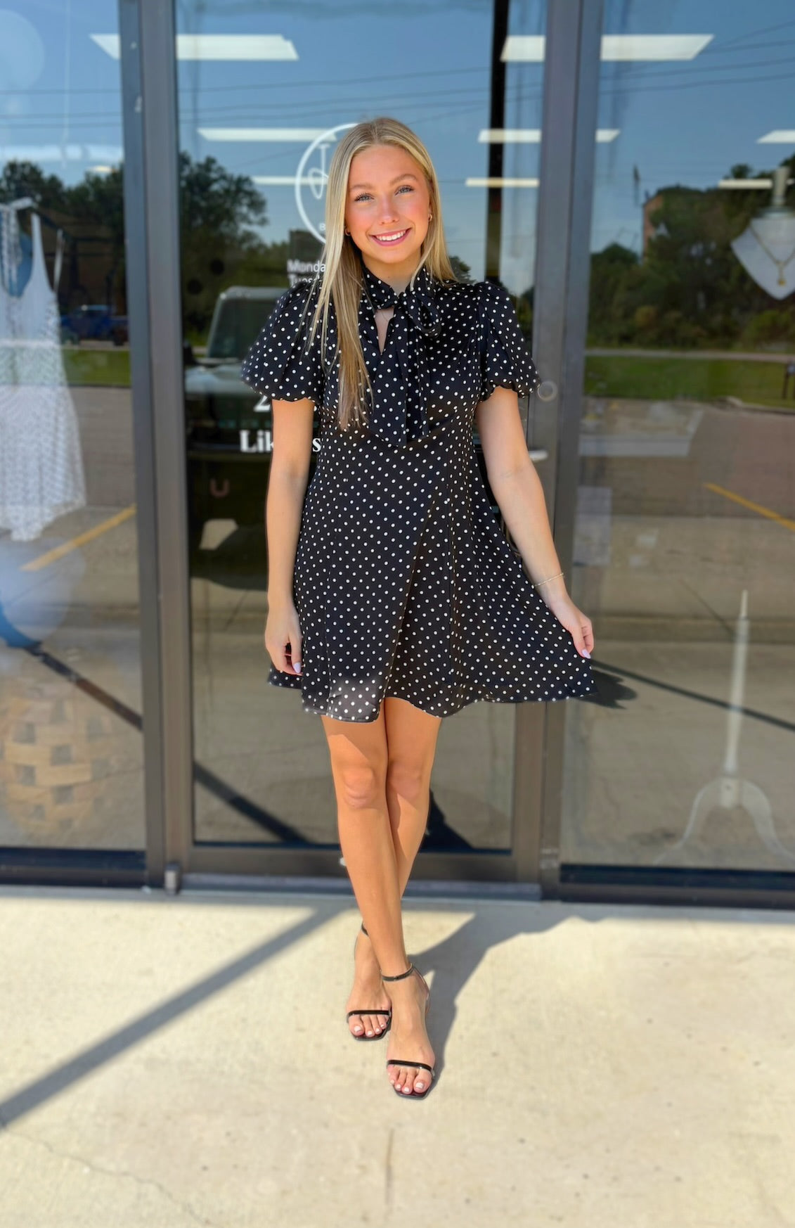 Just Polka Fun Dress