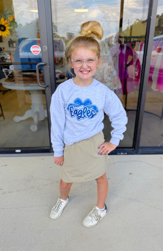 Floral Eagles Sweatshirt Youth