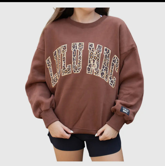 LULU MAC - Leopard Sweatshirt