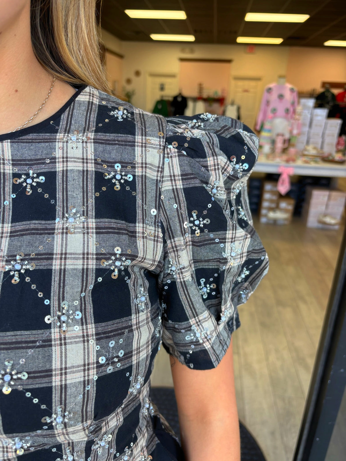 More Than Plaid Dress