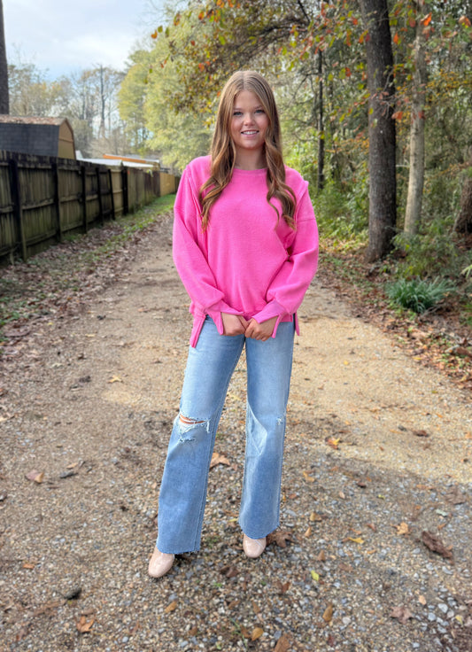 MEDIUM - Too Cute Teddy Pullover