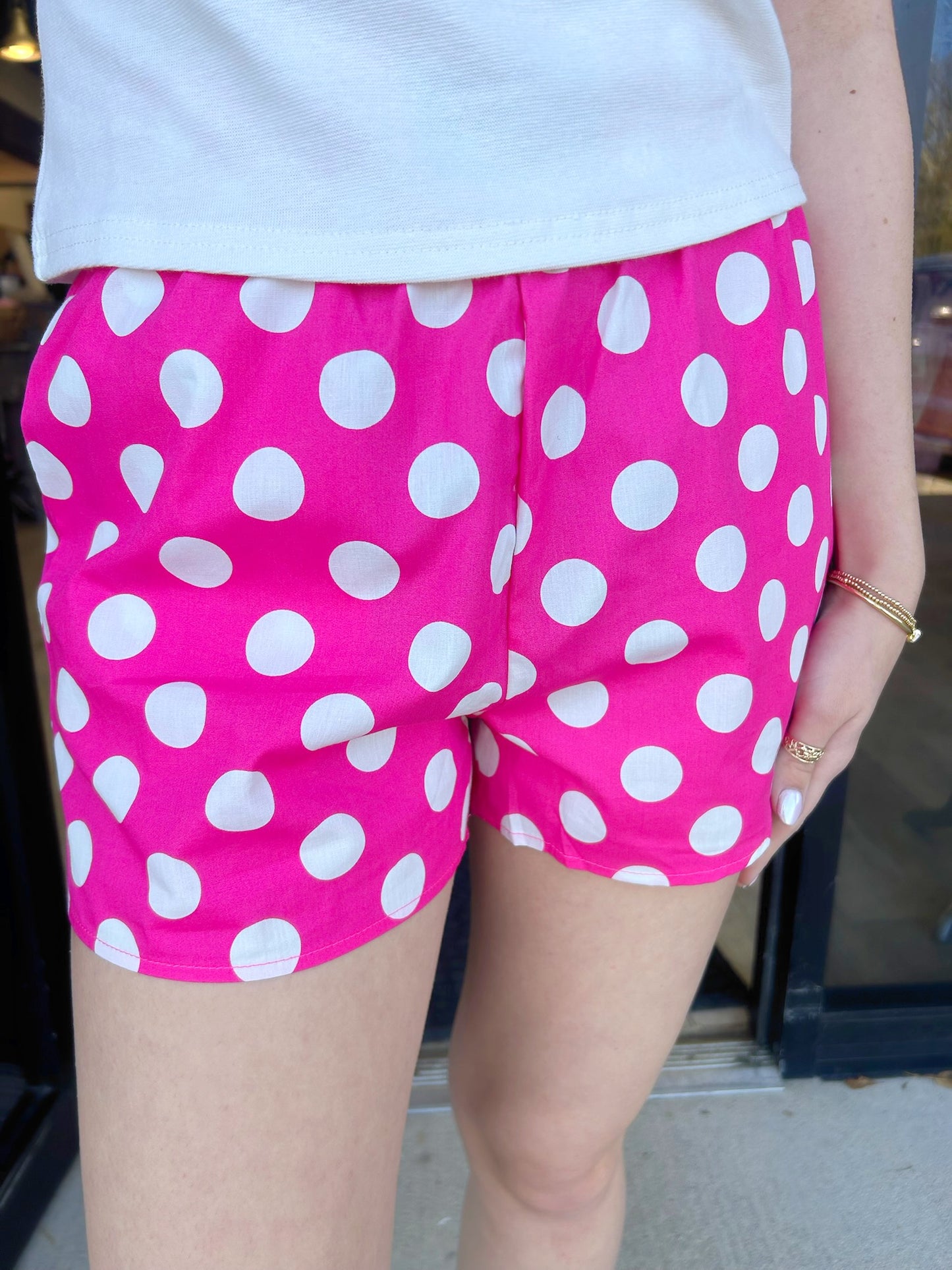 LULU MAC Polka Dot Shorts