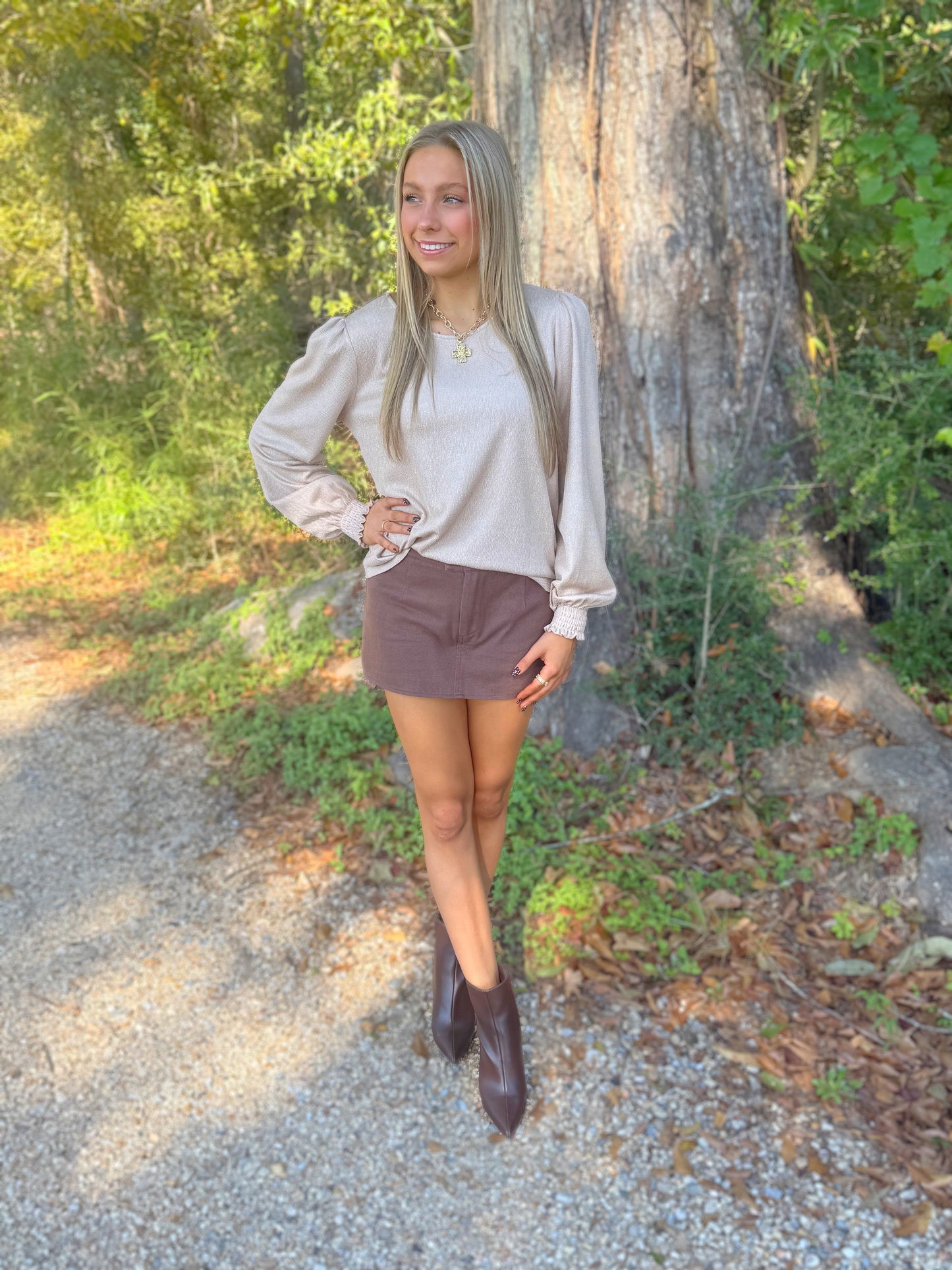 Sweetly Shimmering Blouse