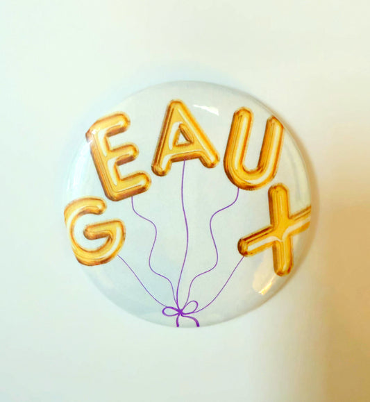 Geaux Balloon Button