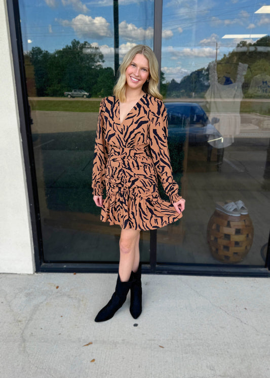 Striped for Gameday Dress