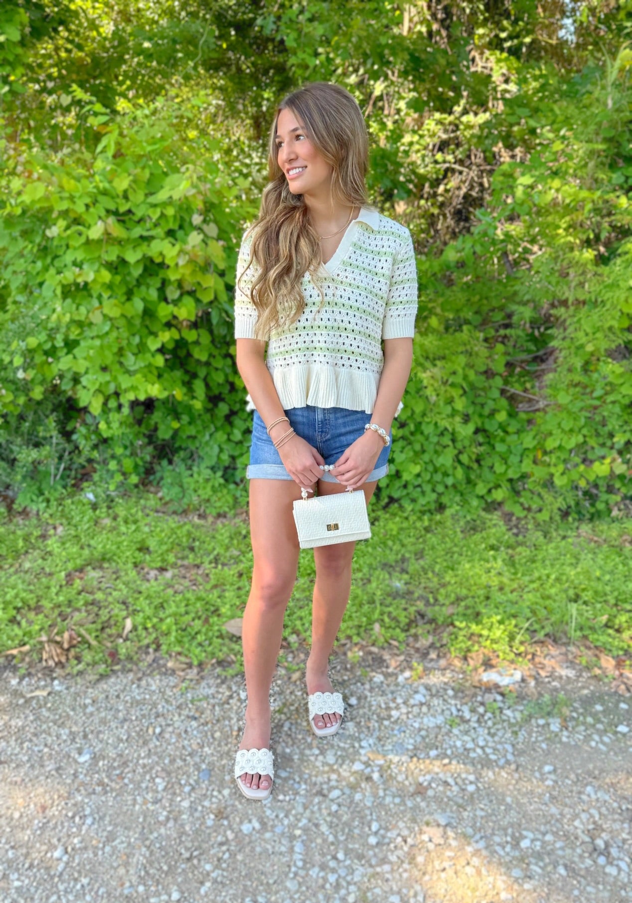 Amelia Crochet Top