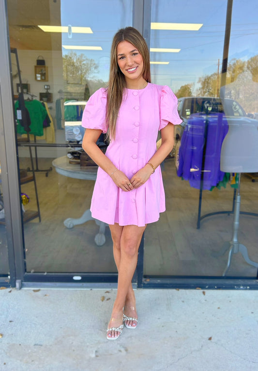 Very Voluminous Mini Dress