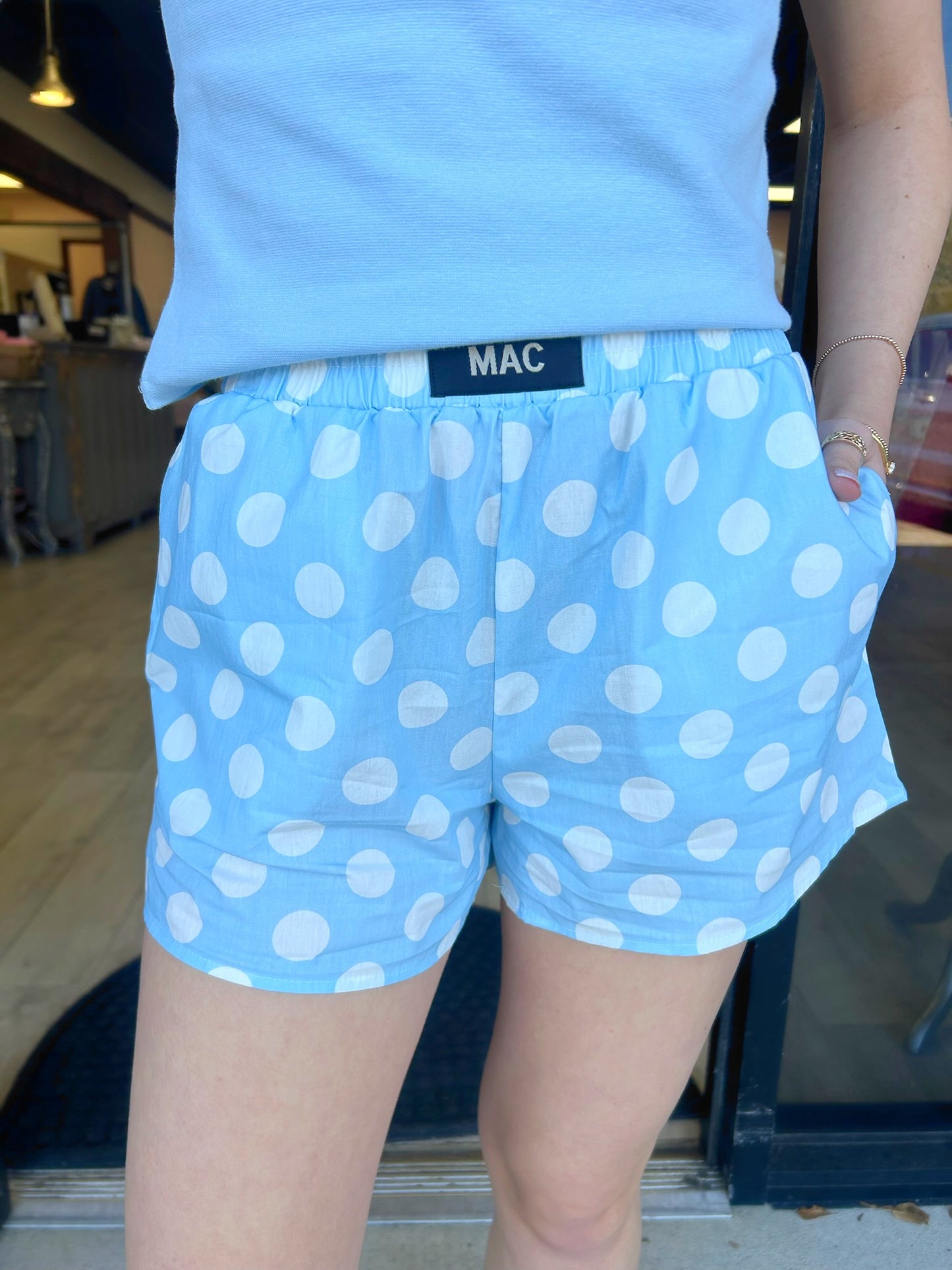 LULU MAC Polka Dot Shorts