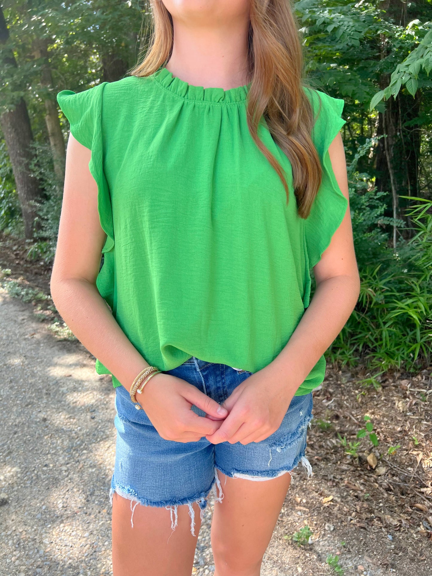 Graceful in Green Top