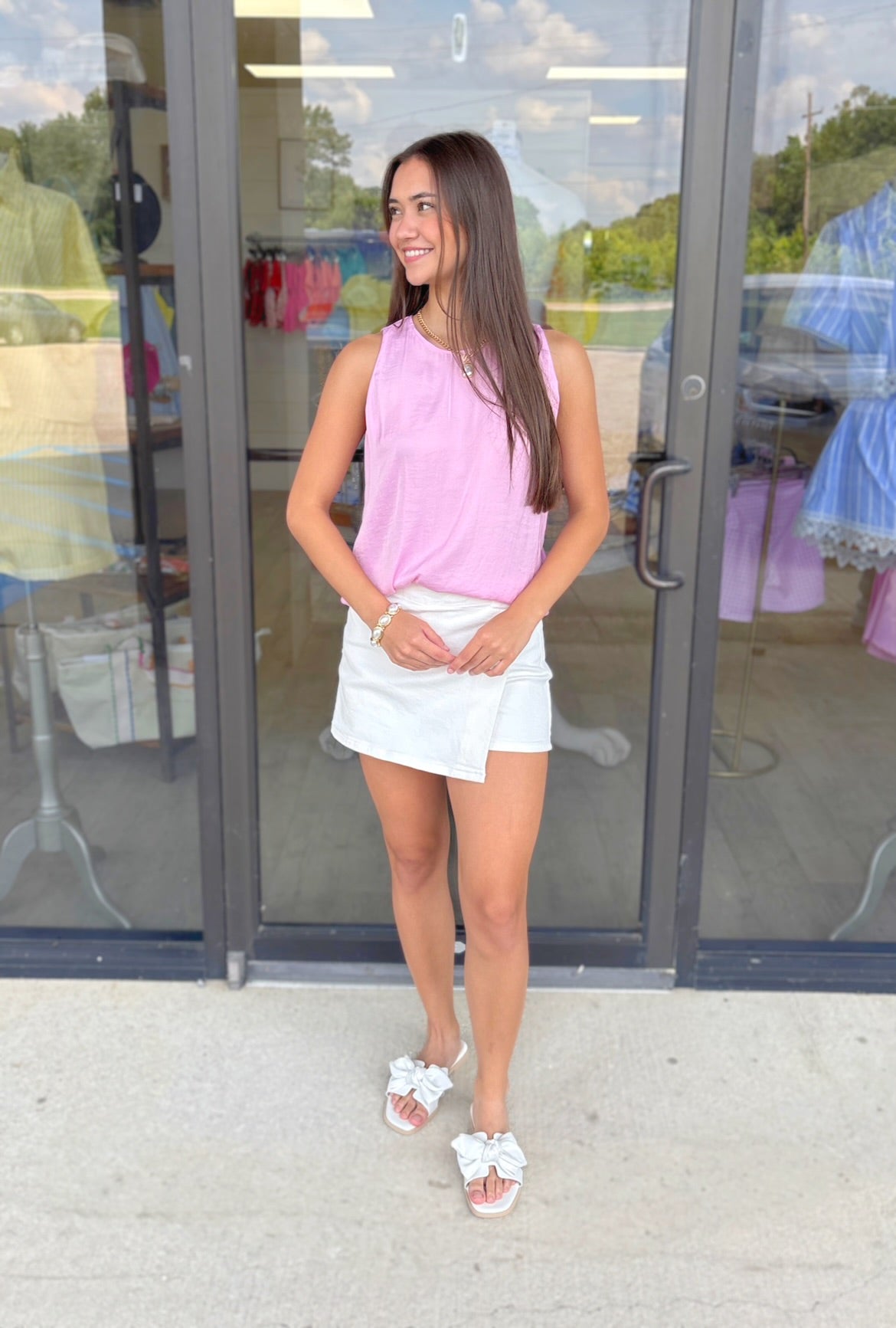 Luna Sleeveless Blouse
