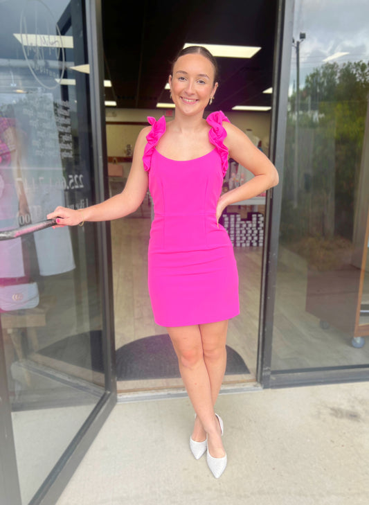 LARGE - Sweet Scoop Neck Dress