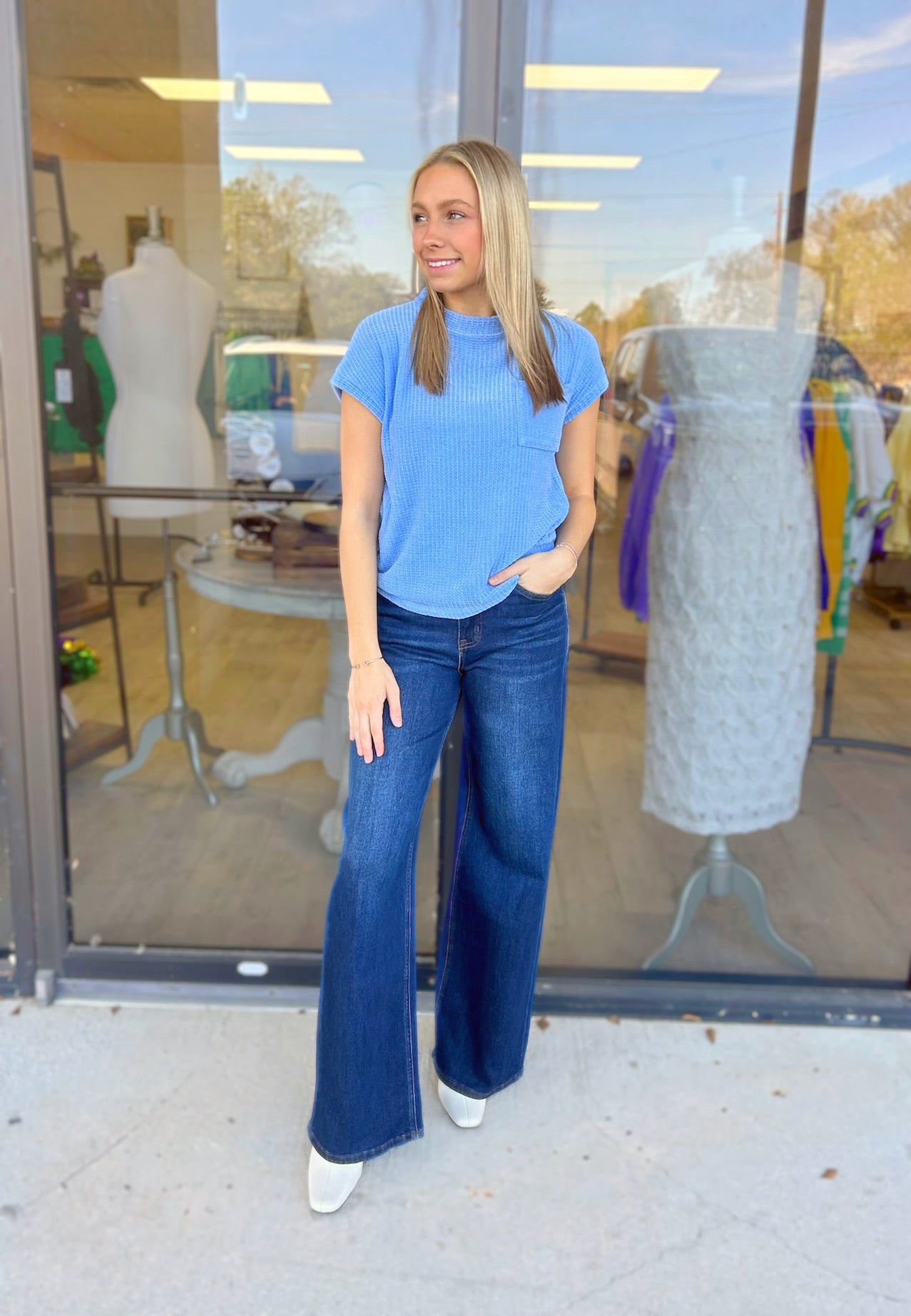 Chenille Essential Top