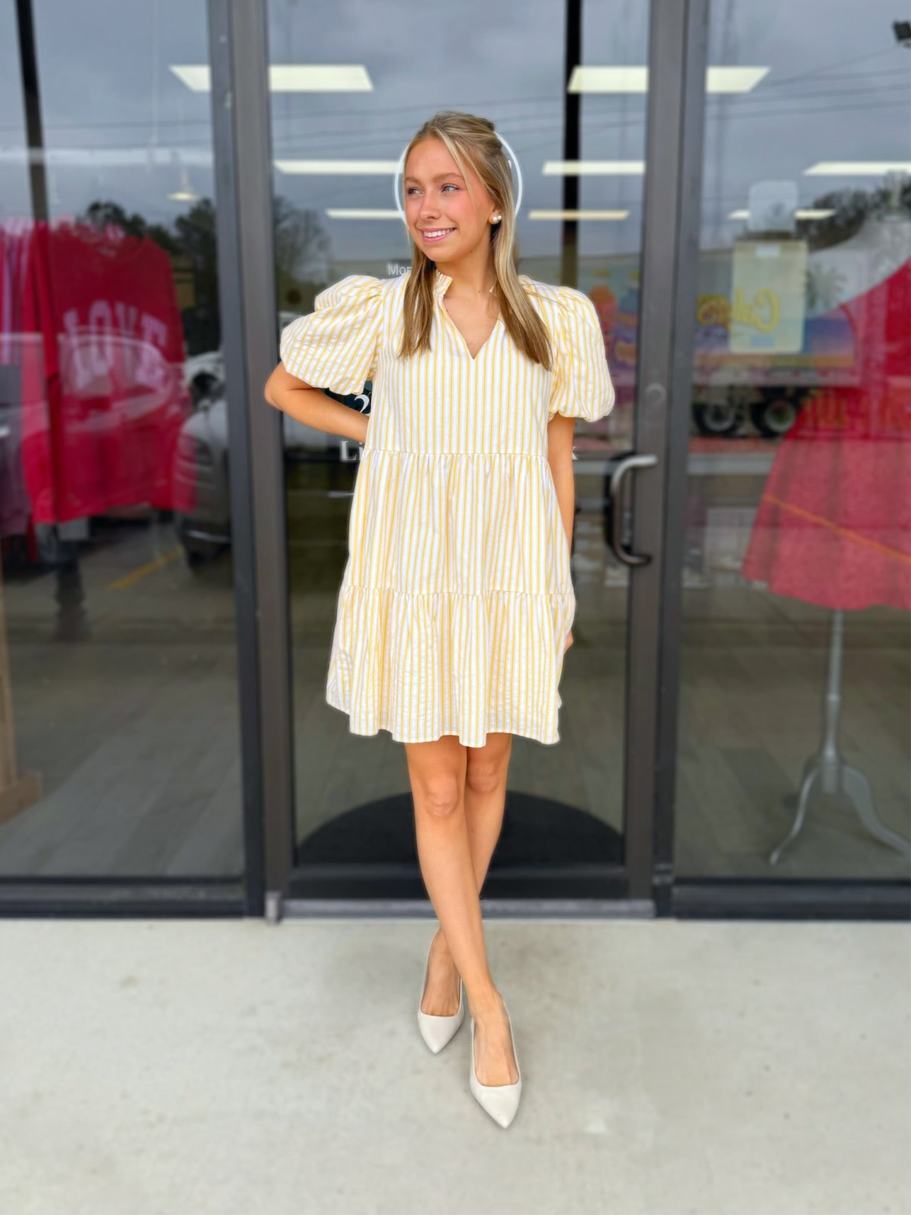 Adry Babydoll Dress