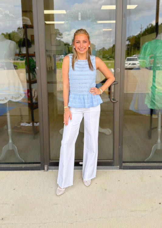 Kaia Peplum Blouse