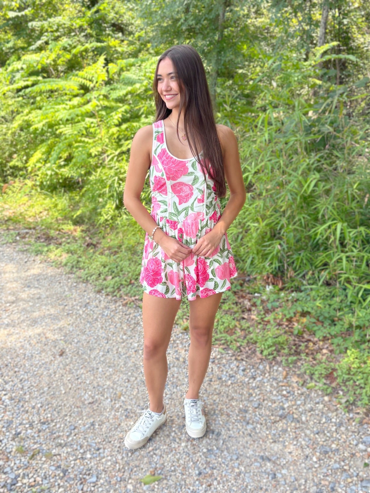 Fit & Floral Athletic Dress