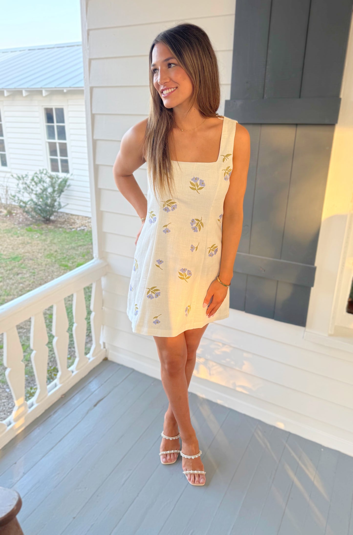 Suit Your Square Mini Dress