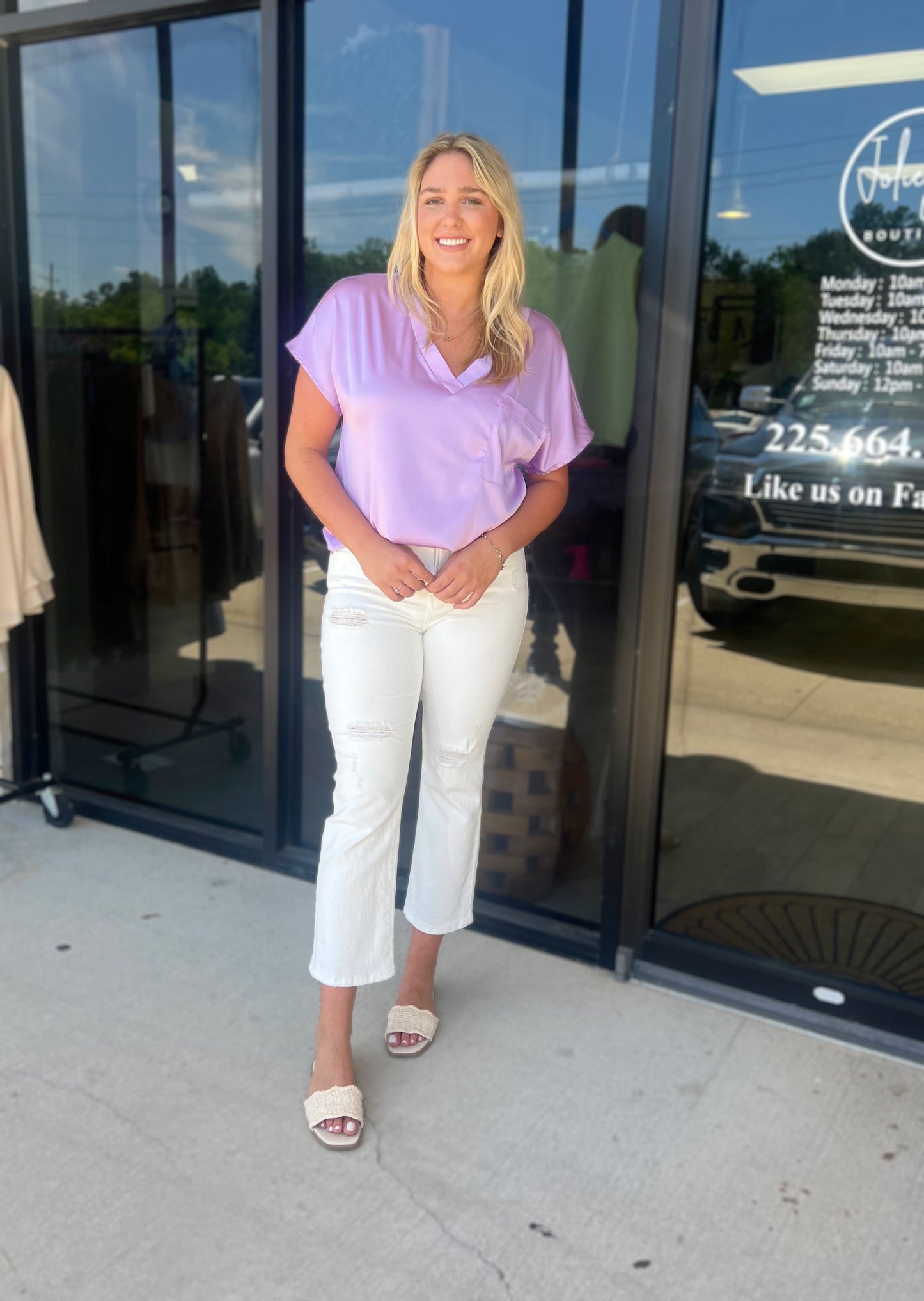 Lovely Lavender Blouse