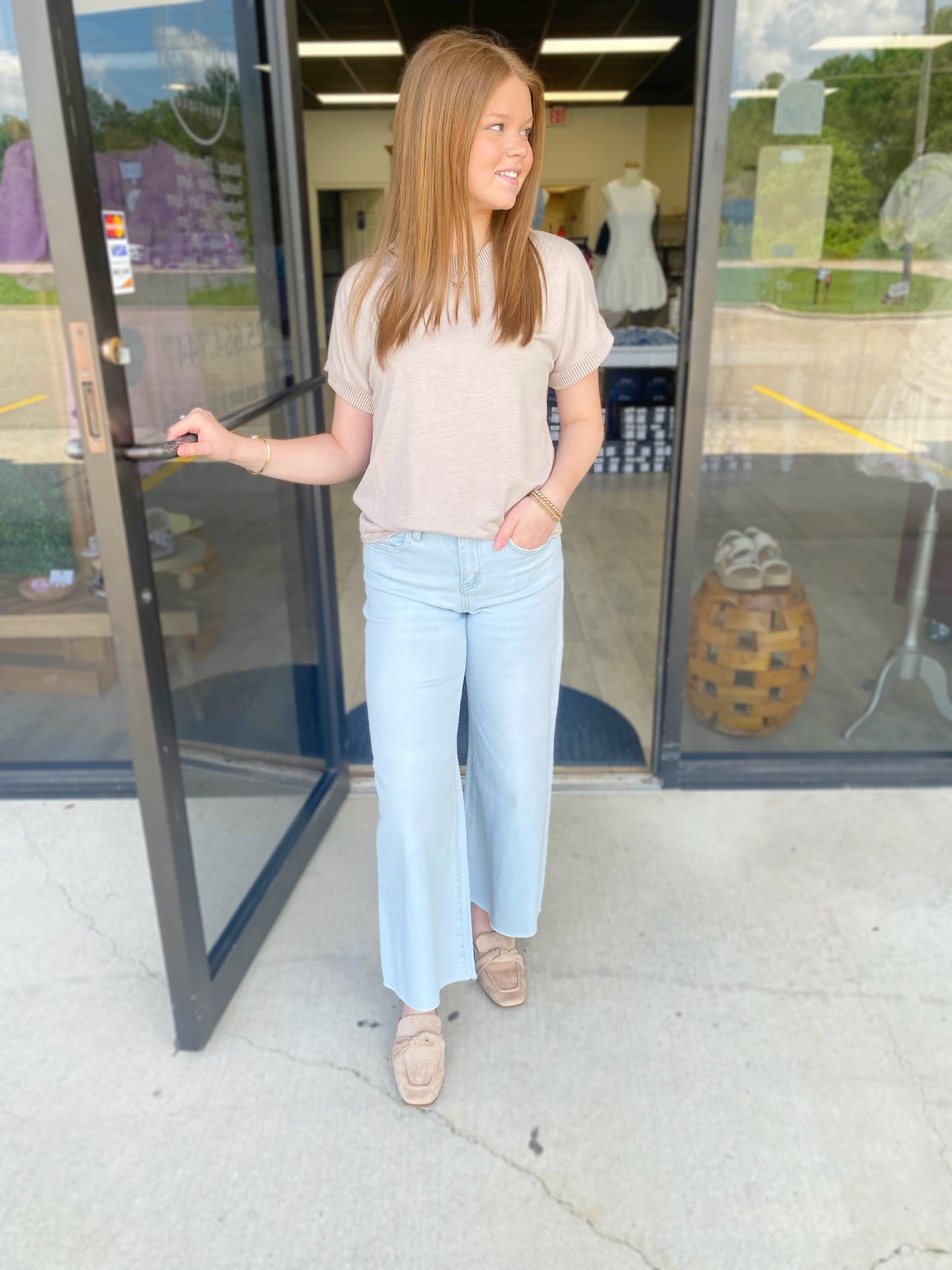 Two Taupe Top
