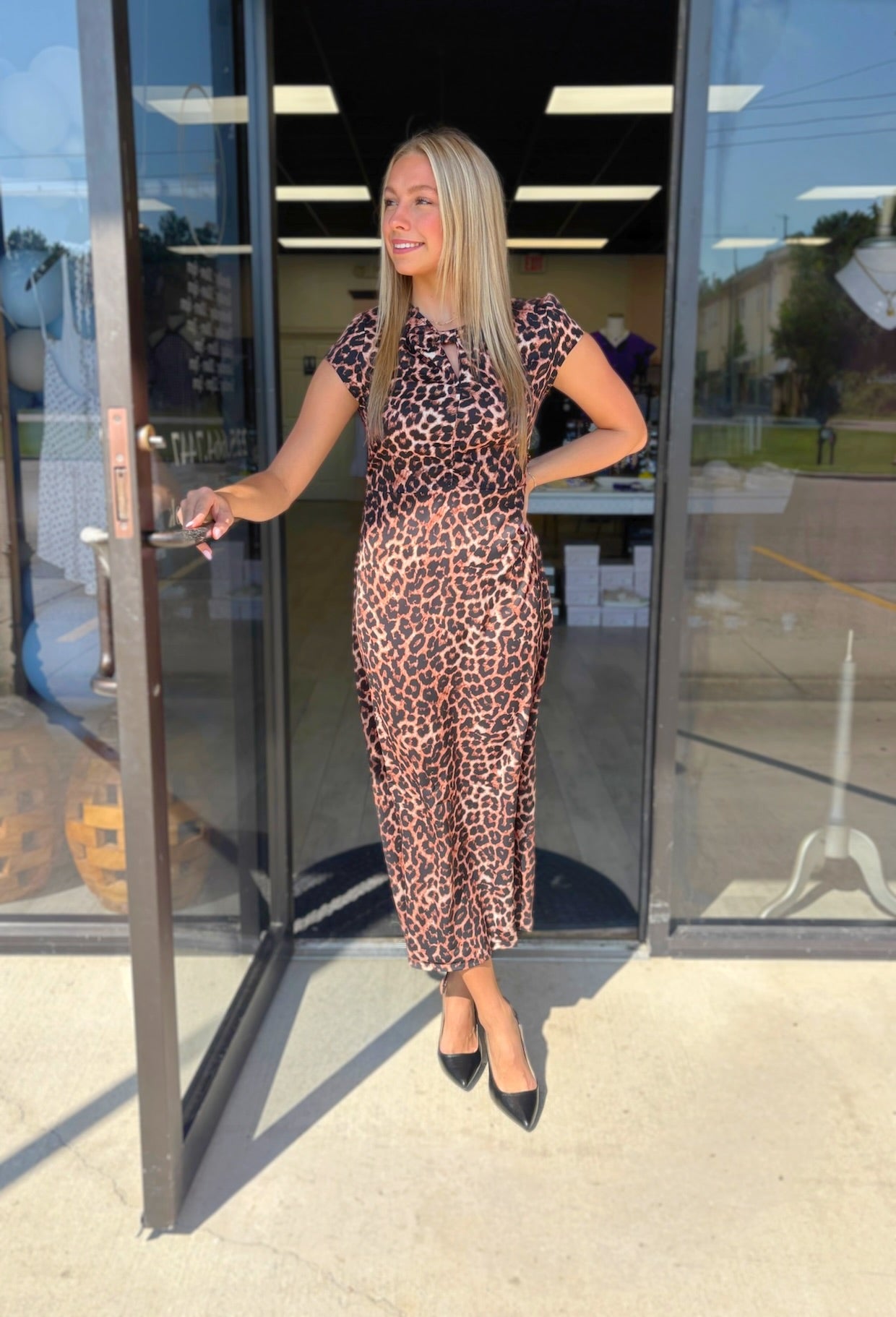 Feeling Fierce Midi Dress