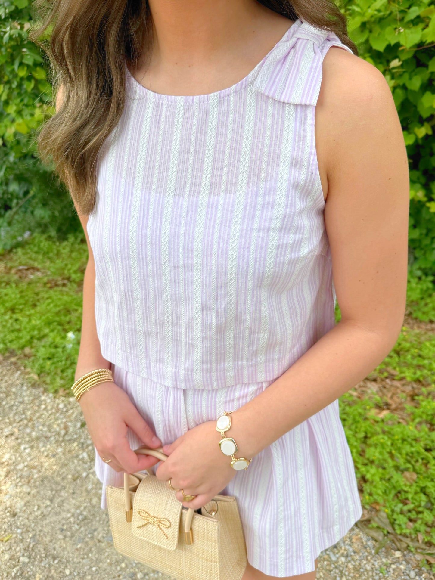 Kyleigh Striped Set