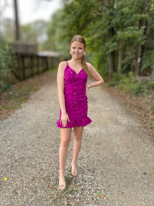 Dripping in Pearls Dress