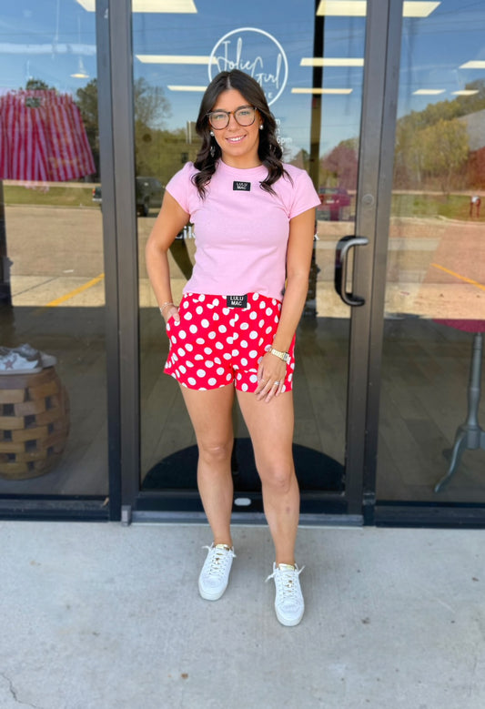 LULU MAC Polka Dot Shorts