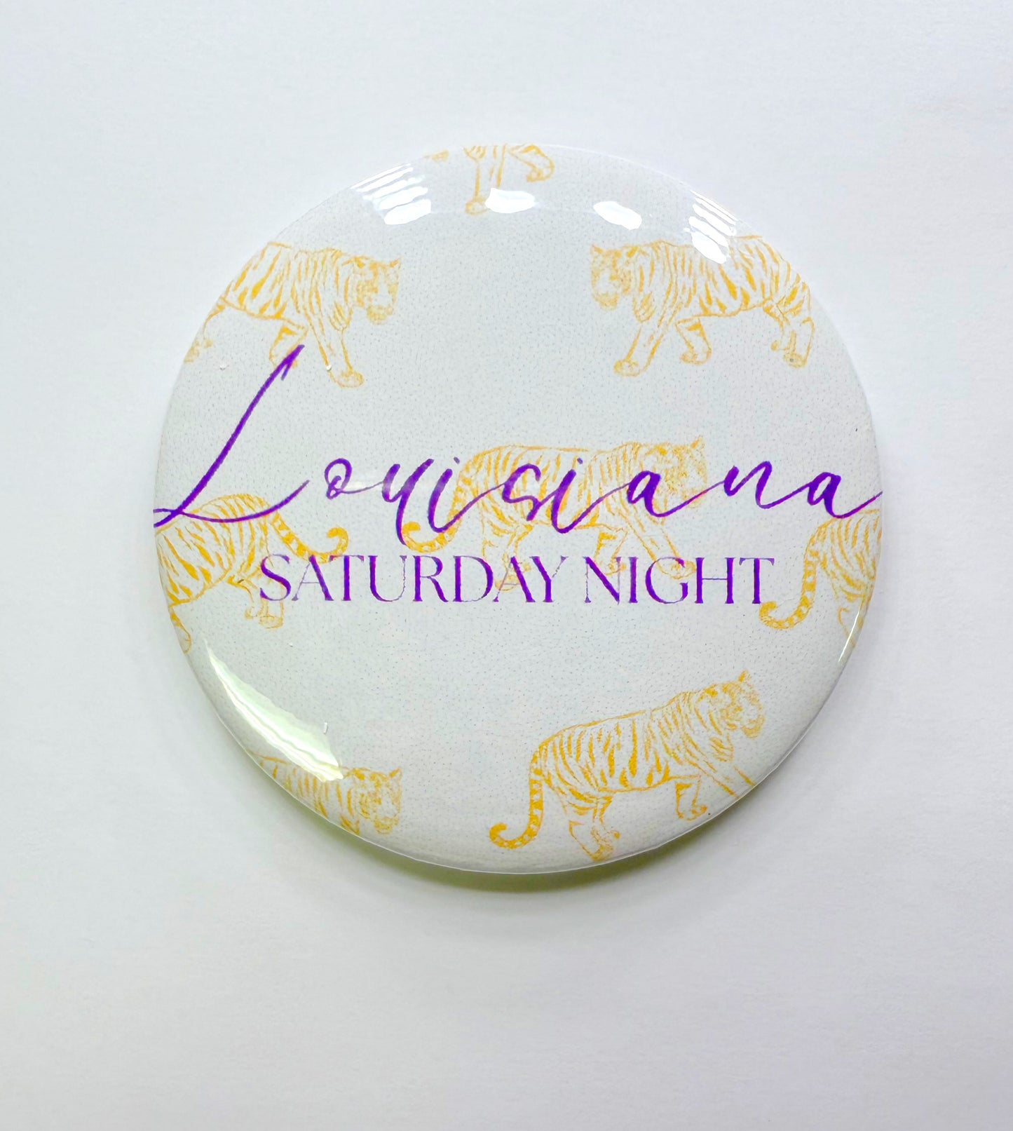 Louisiana Saturday Night Button