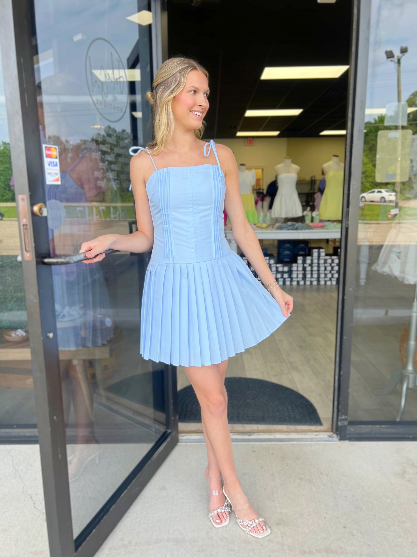 Pleated Perfection Dress
