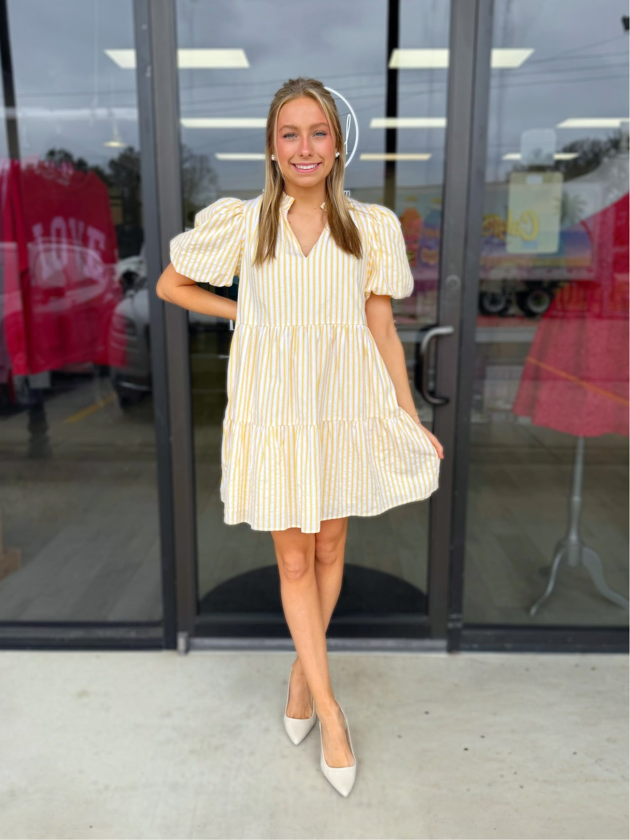 Adry Babydoll Dress