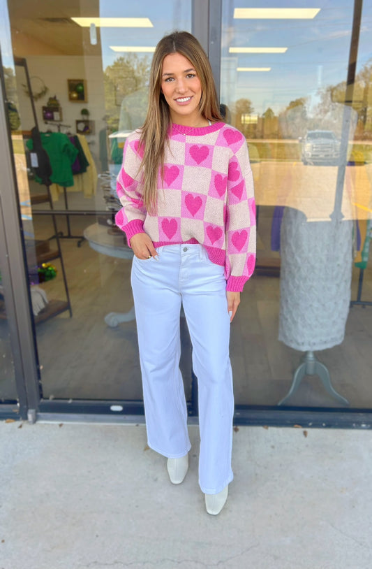 Pink & Pretty Sweater