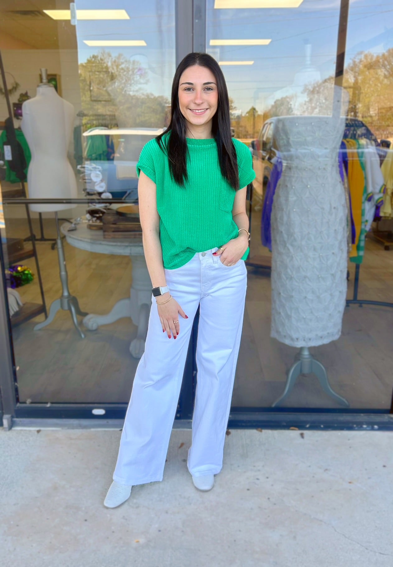 Chenille Essential Top