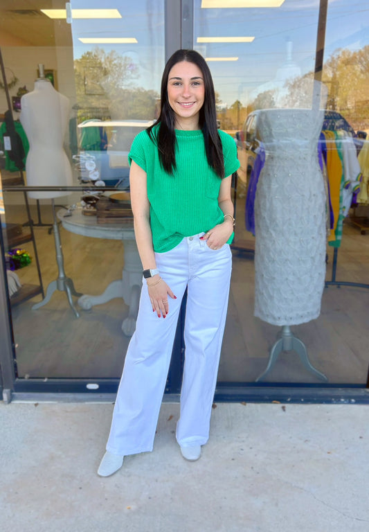 Chenille Essential Top