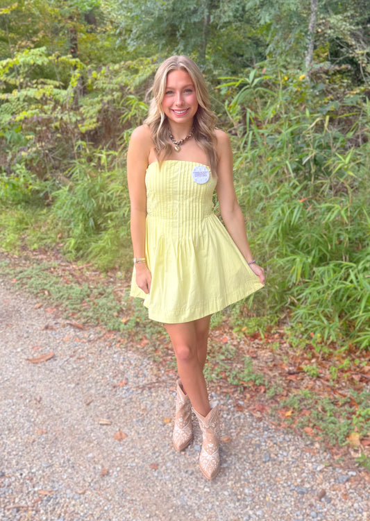 Nylah Pleated Dress