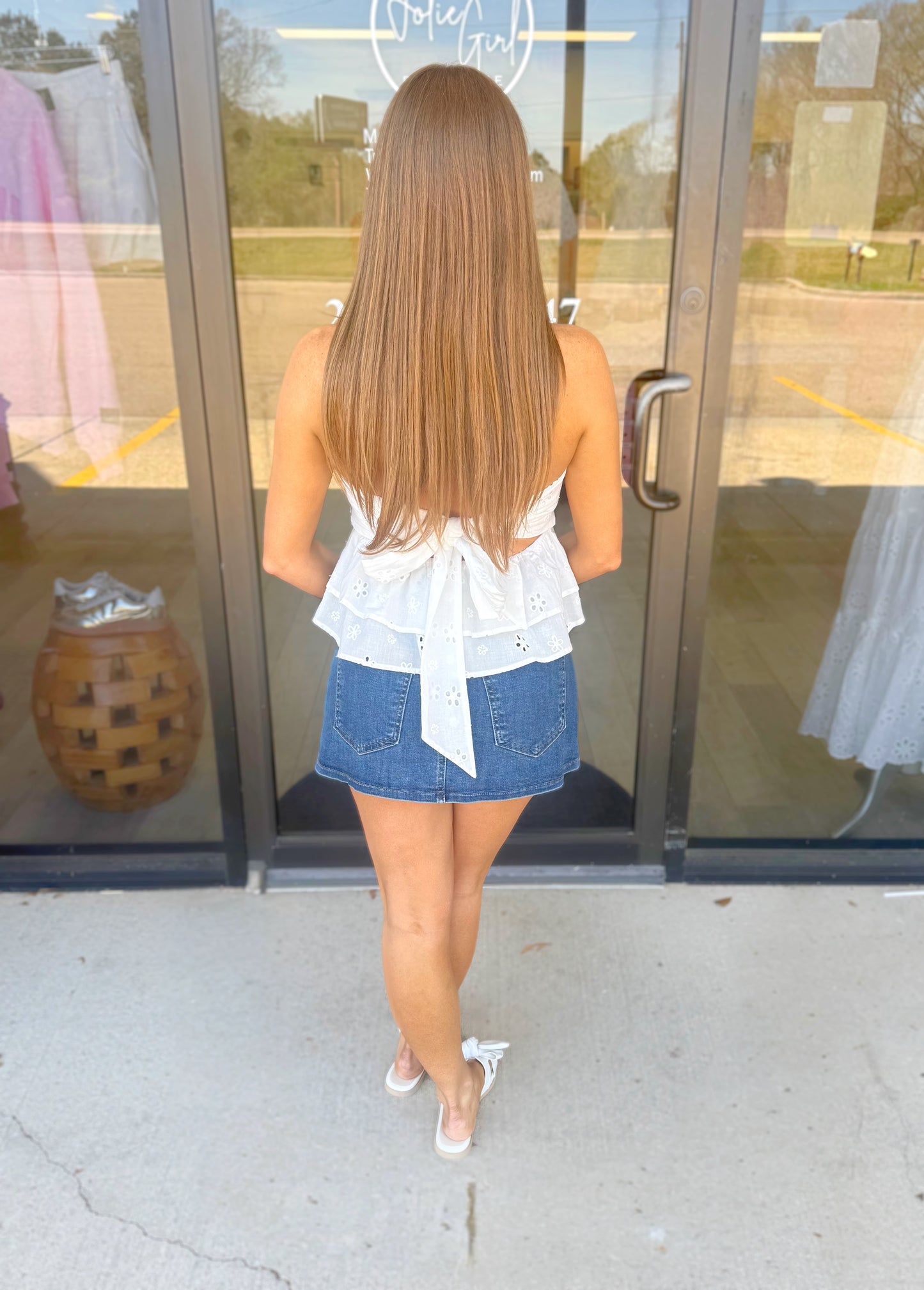 Bonnie Peplum Top