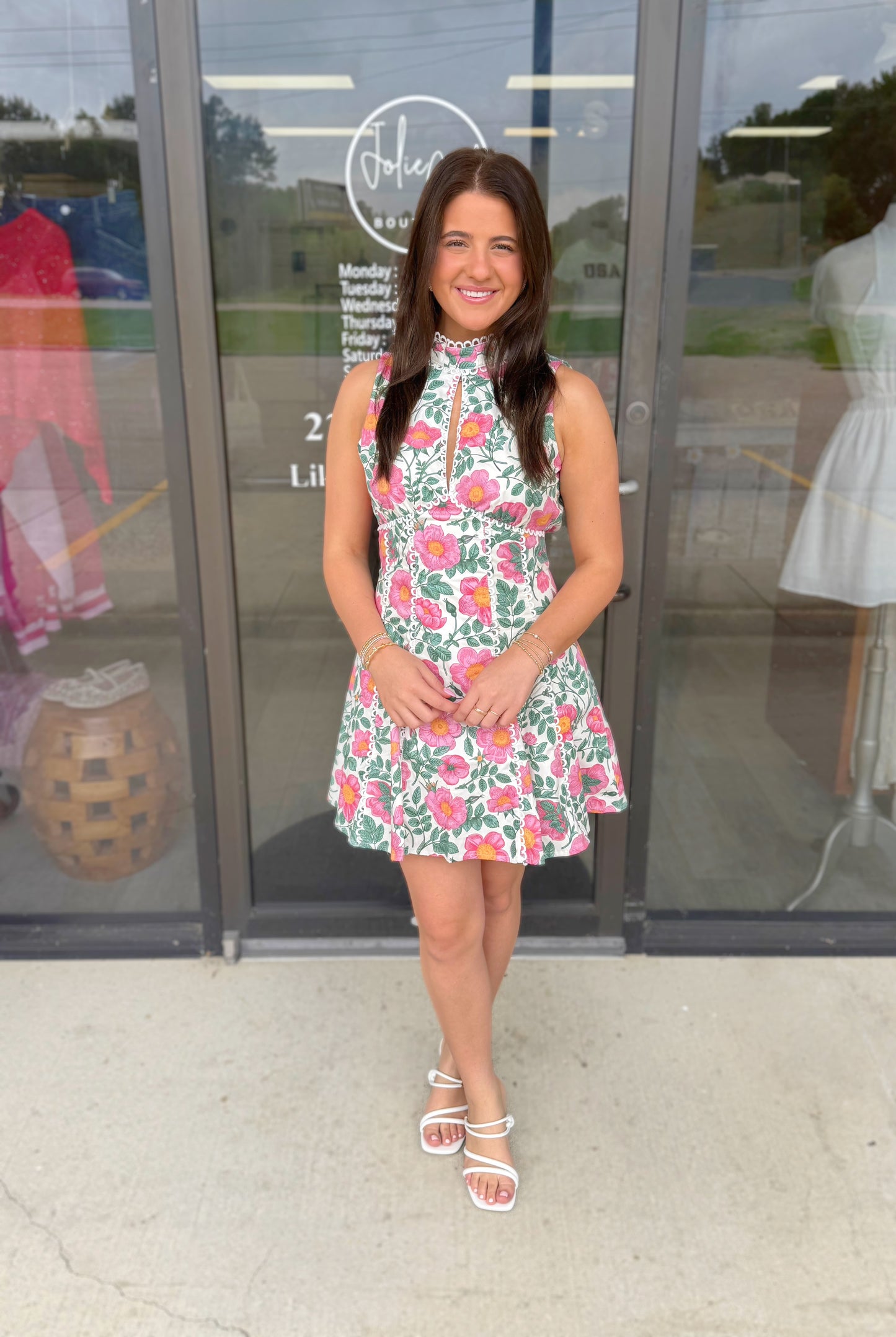 Natasha Floral Mini Dress