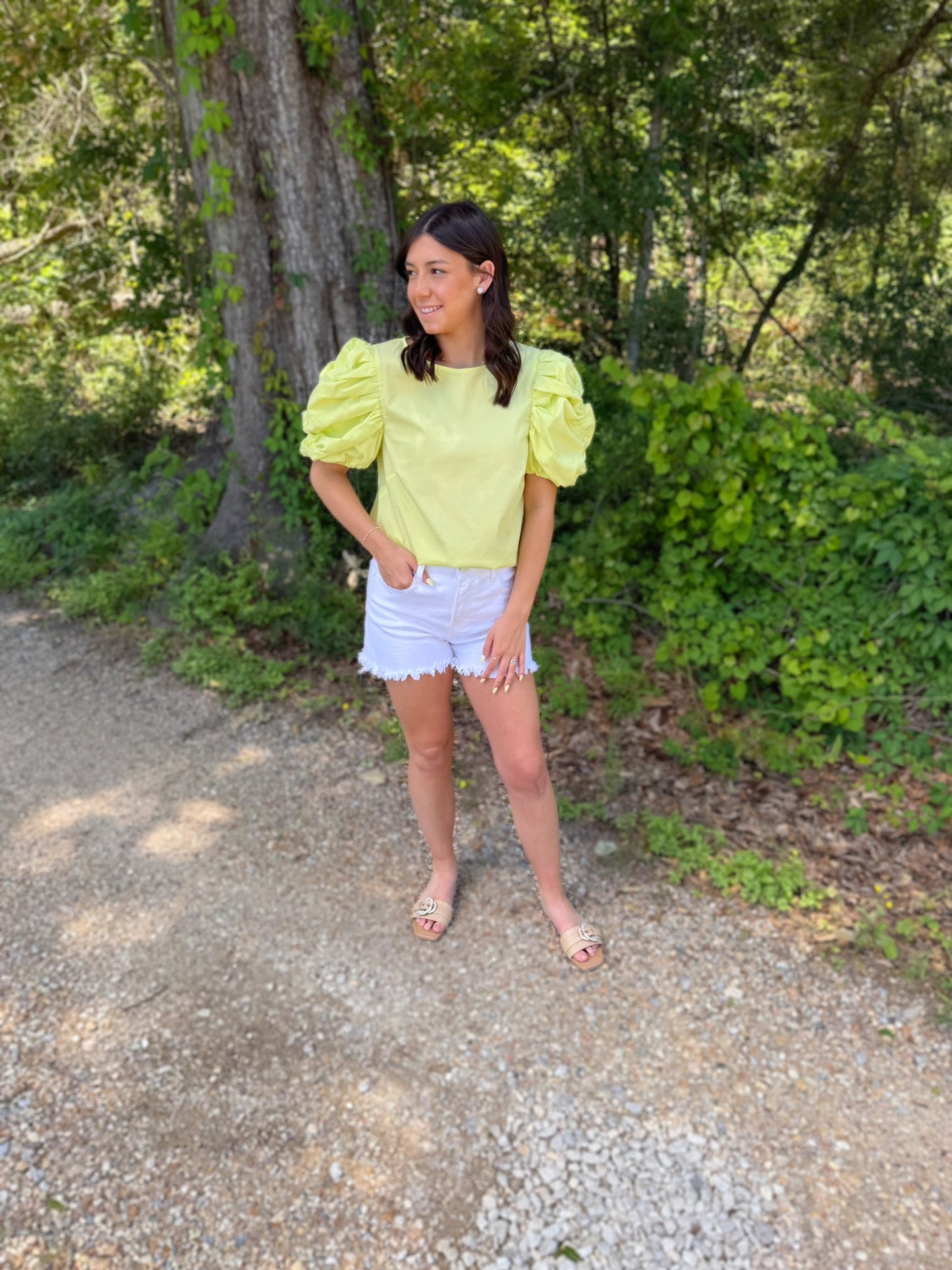 Living in Limelight Blouse