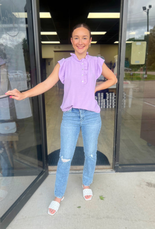 Spring Ruffled Blouse