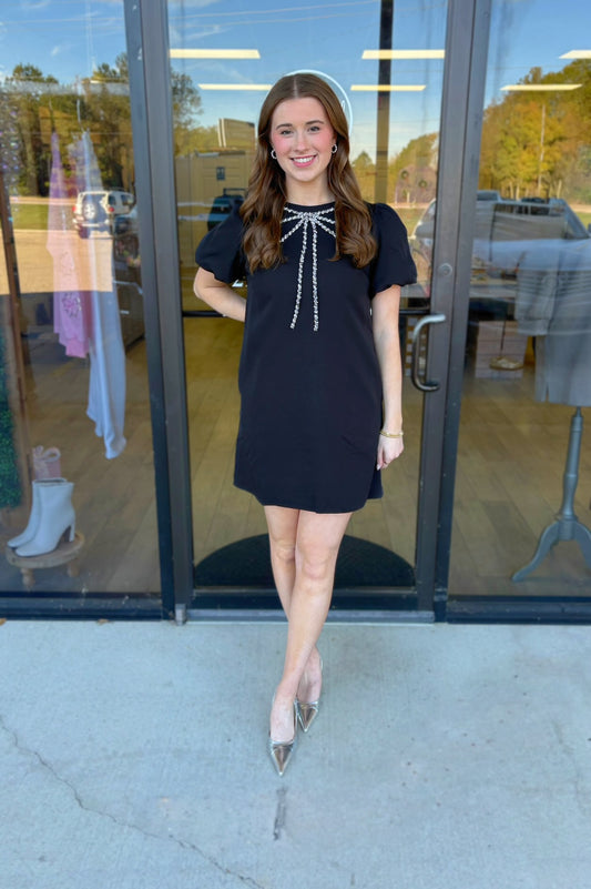 LARGE - World Class Mini Dress