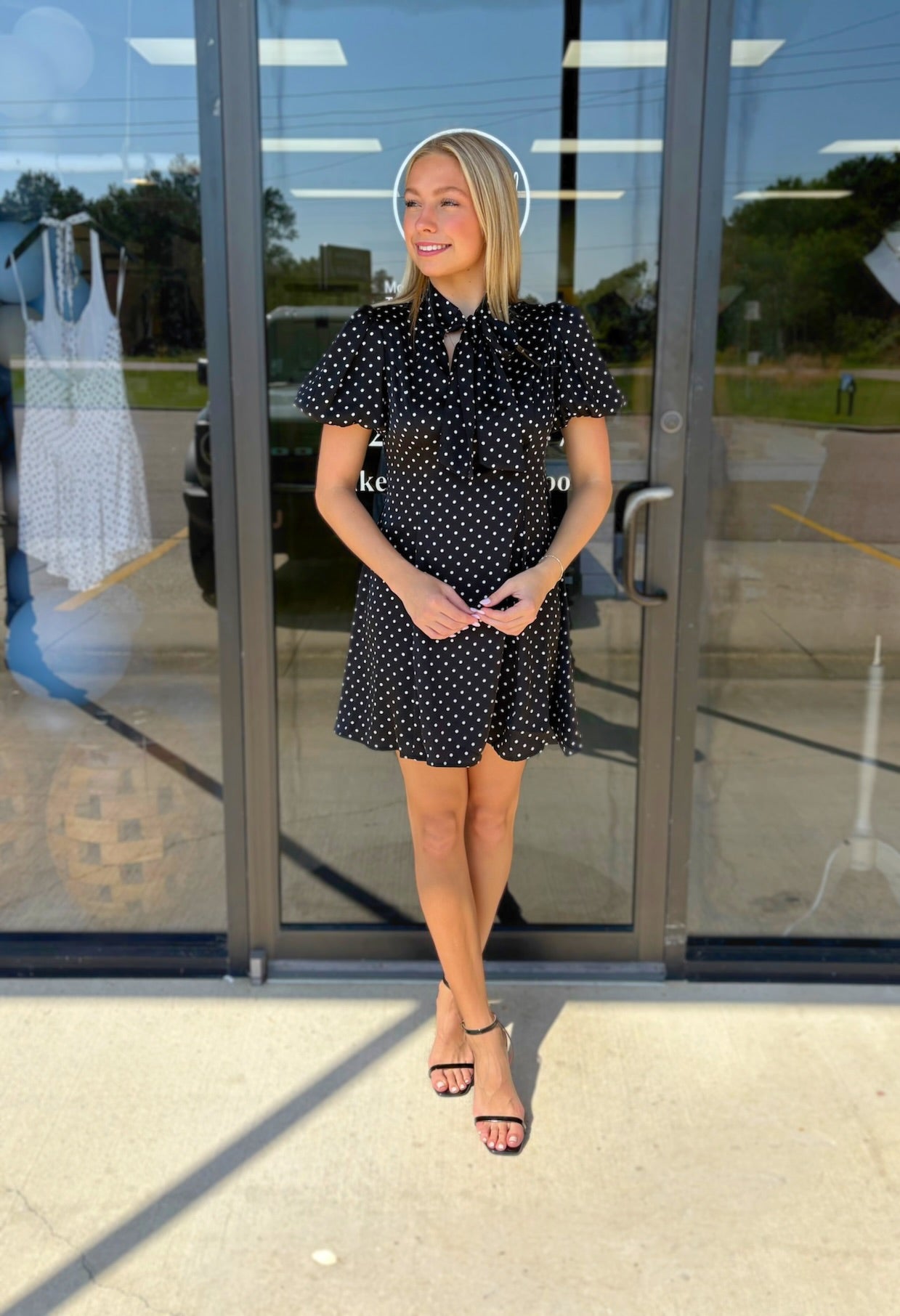 Just Polka Fun Dress