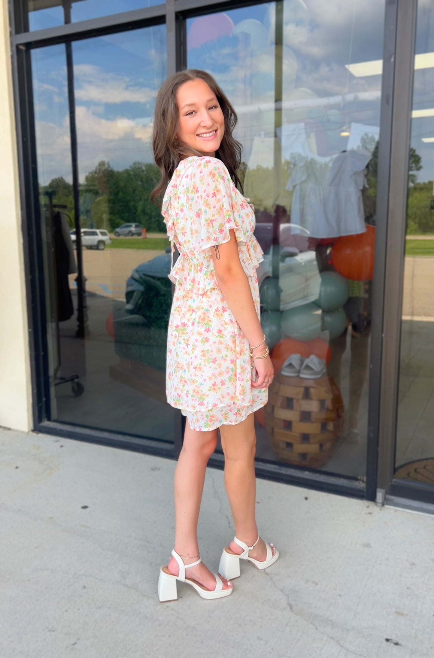 Sweetly Floral Romper