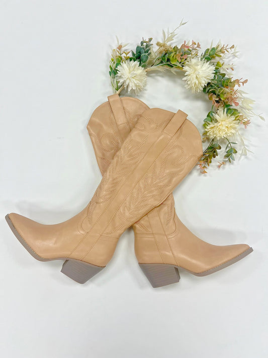 Samara Nude Boots