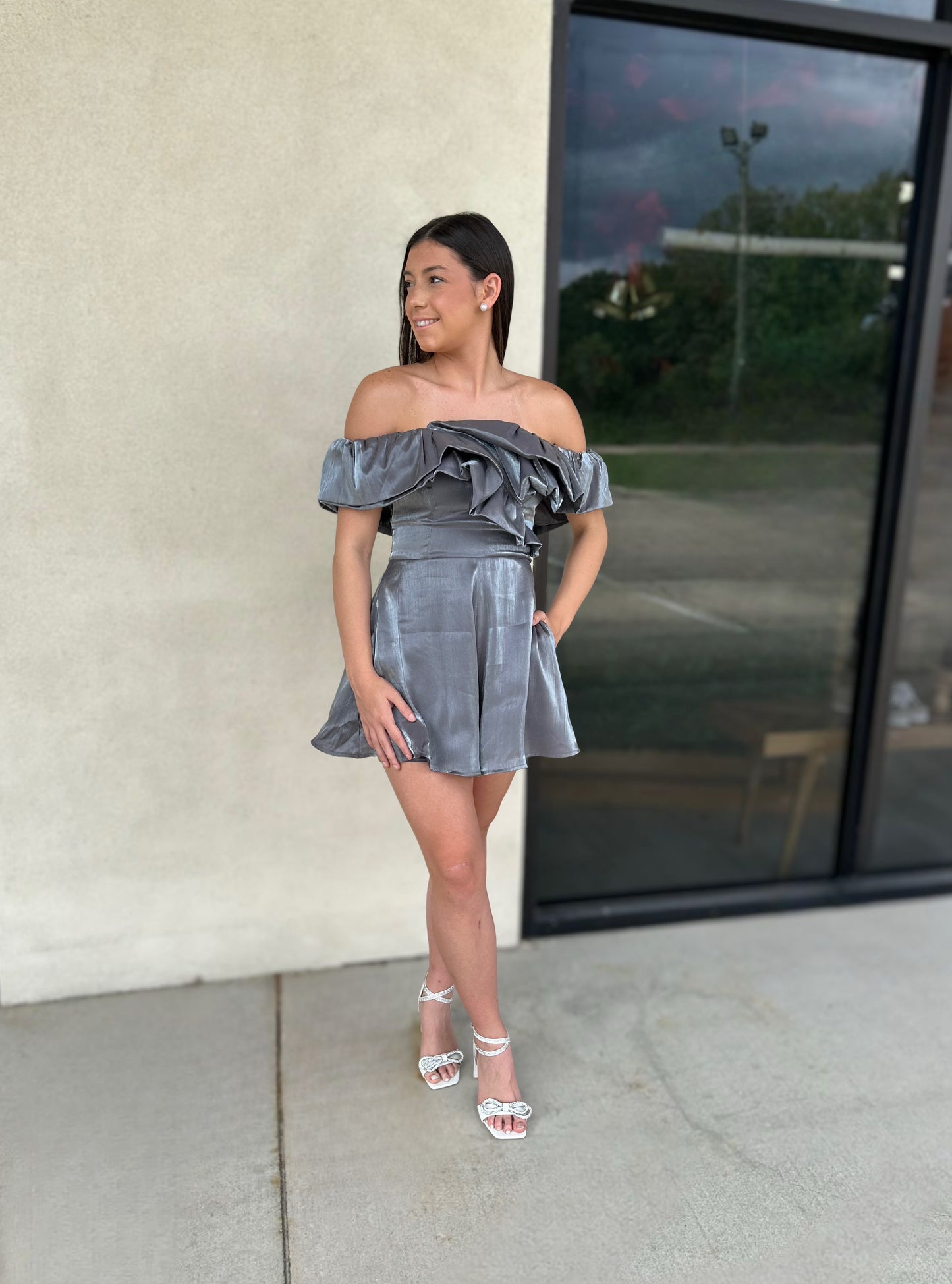 Tinsel Shimmer Romper